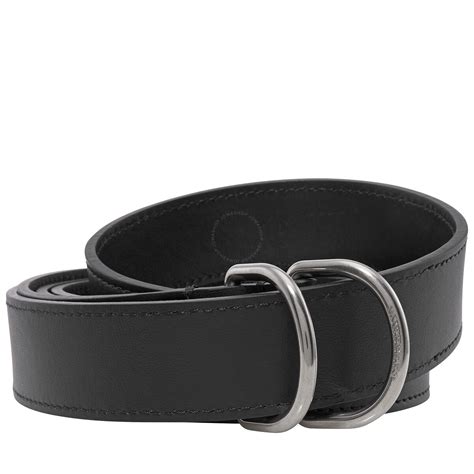 burberry double d ring belt|Burberry Black Leather Double D.